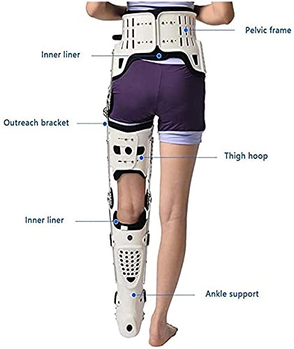 Adjustable Hinged Knee Brace for ACL and Meniscus Support