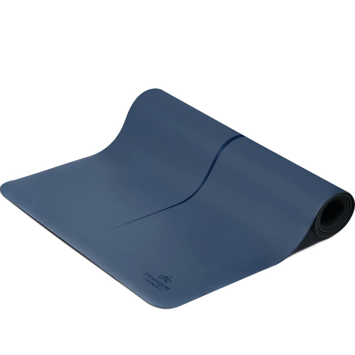 Natural Yoga Exercise Mat with Carry Strap