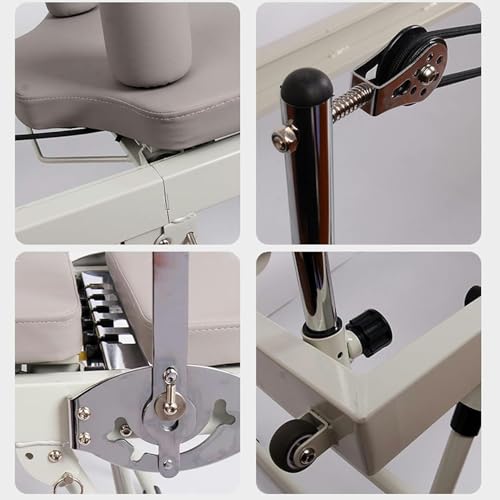 Foldable Pilates Reformer Machine for Home Gym 440 lb Capacity