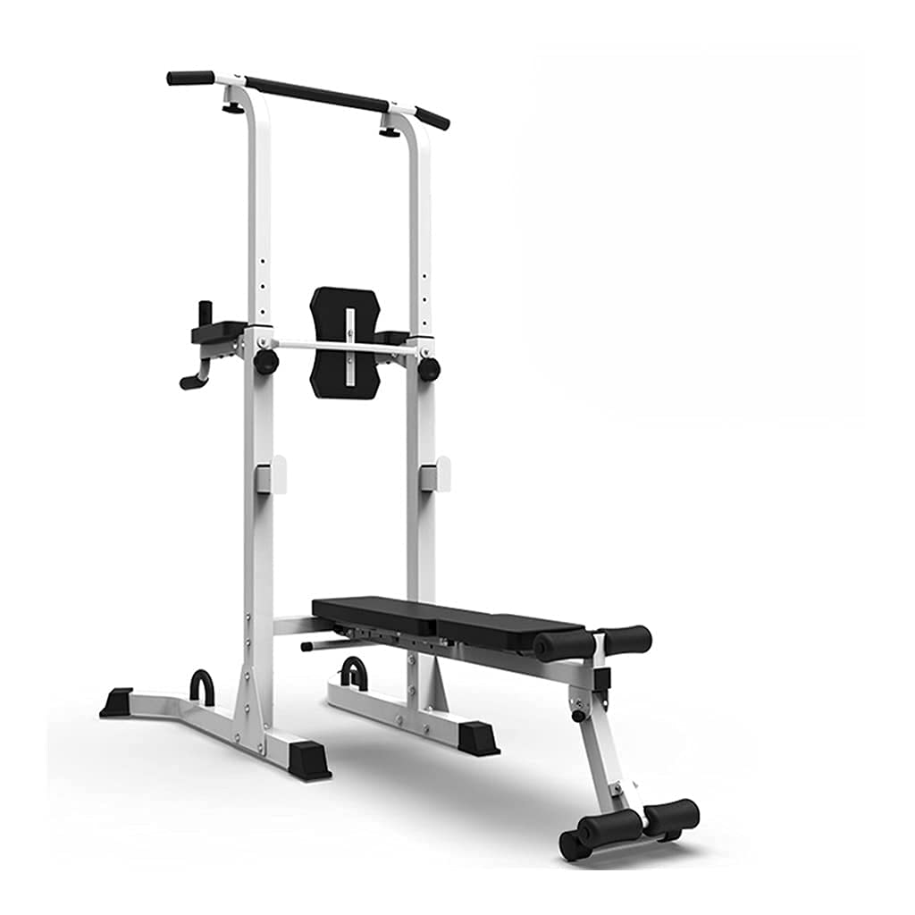 Multi-Function Home Gym Power Tower with Weight Bench