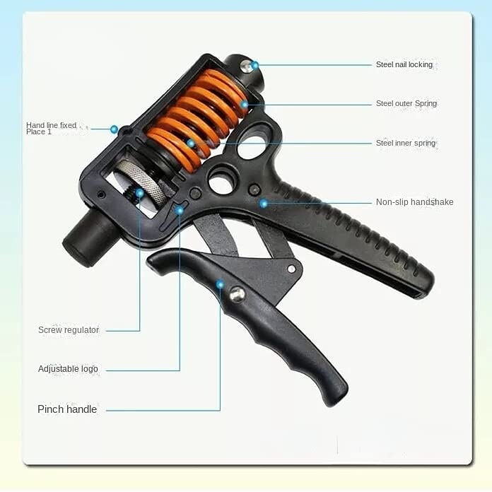 Adjustable Hand Grip Strengthener for Finger and Wrist Training