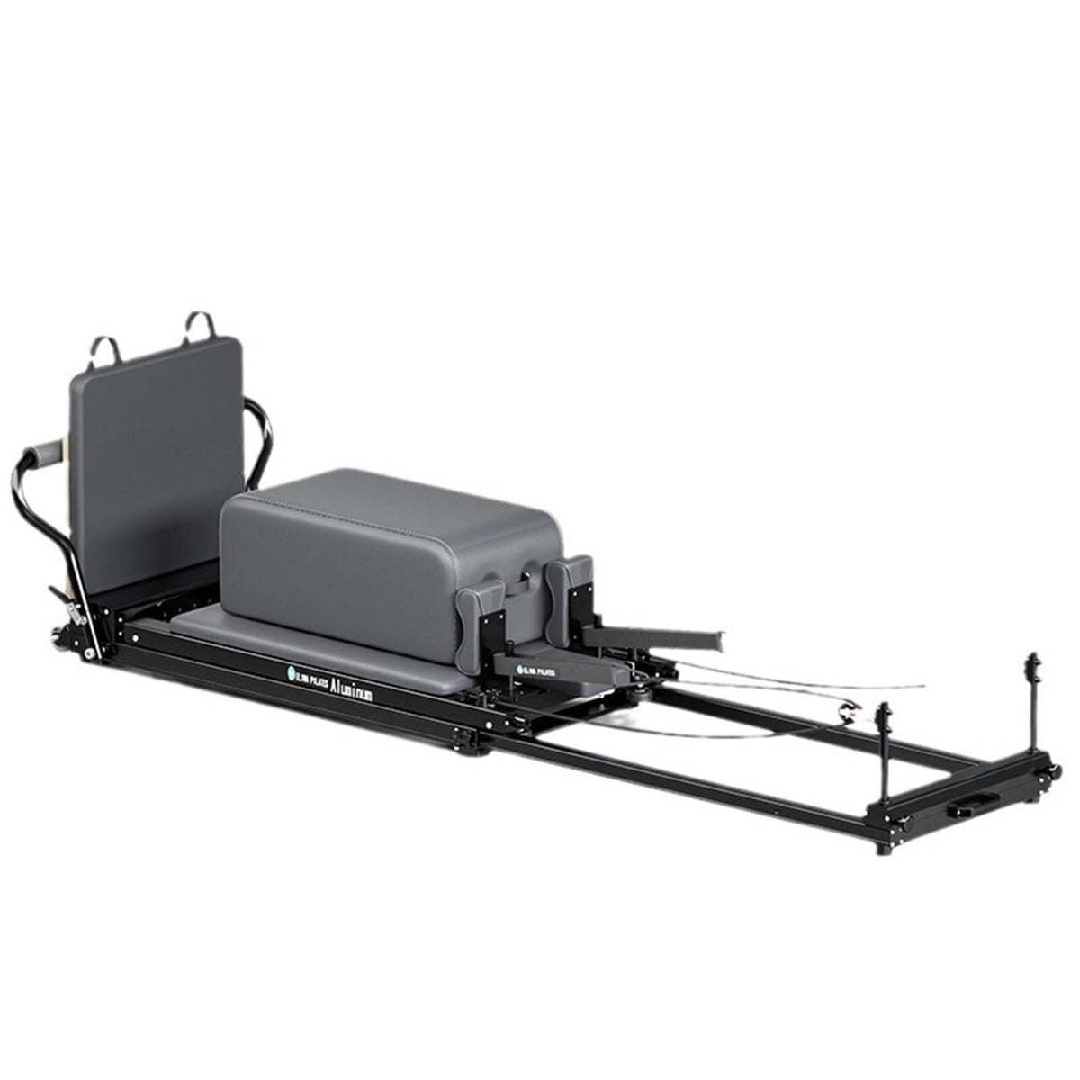 Portable Foldable Pilates Reformer with Adjustable Resistance