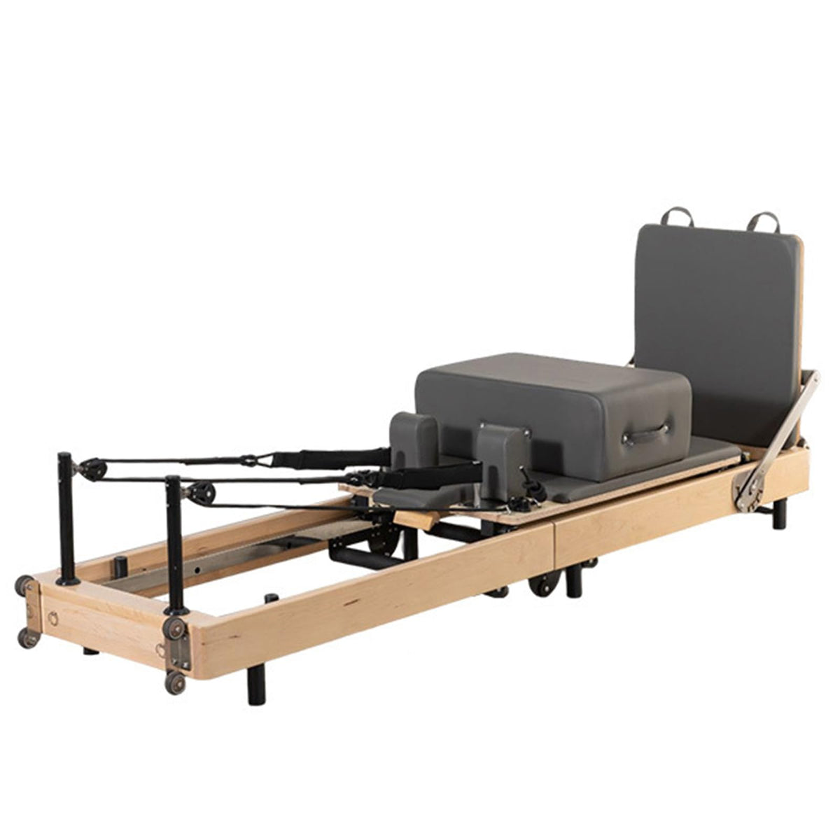 Foldable Pilates Reformer Machine with Adjustable Core Bed