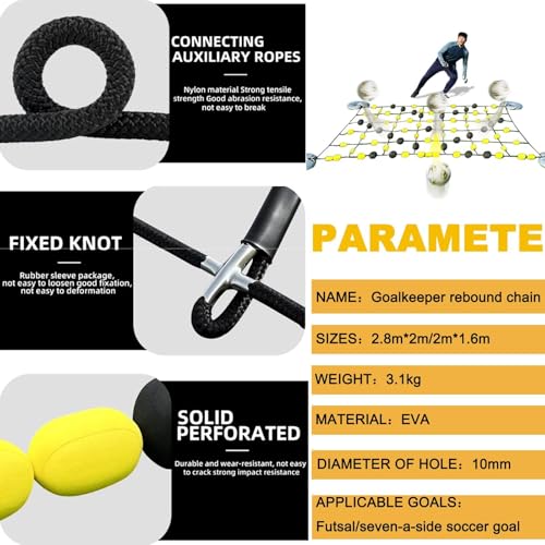 Adjustable Goalkeeper Reflex and Agility Training Mat