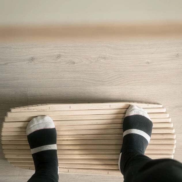 360° Maple Wood Balance Board for Core and Stability Training