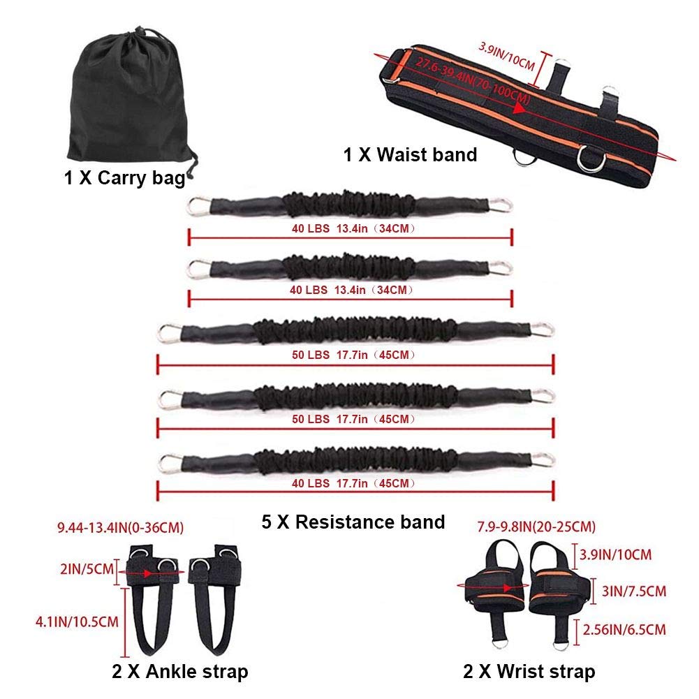 Boxing Resistance Band Training Set for Speed and Strength