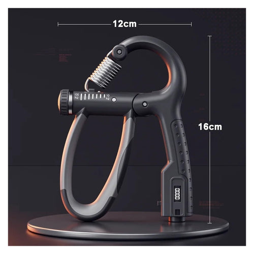 Adjustable Hand Grip Strength Trainer with Heavy-Duty Spring