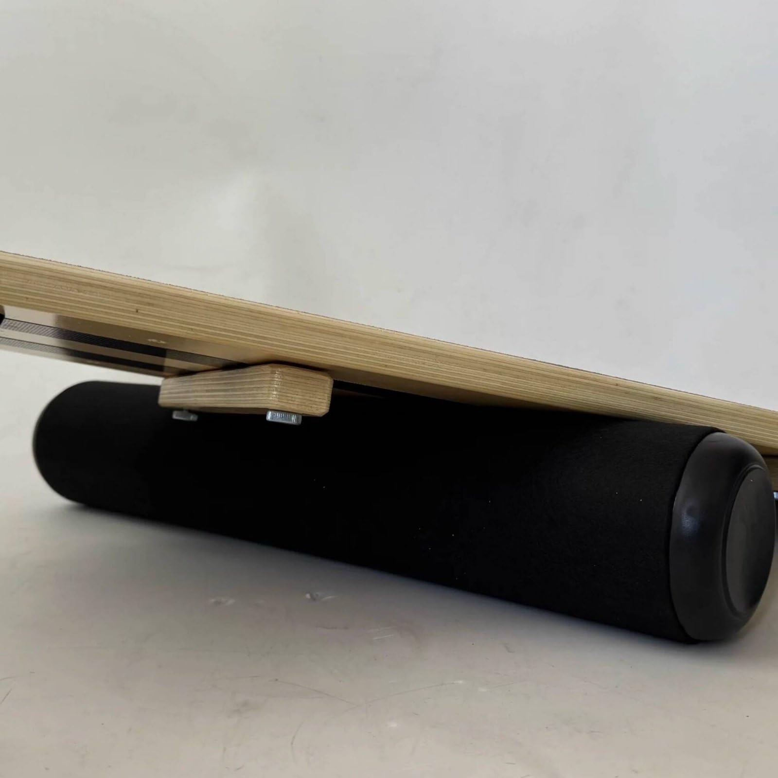 Wooden Balance Board with Roller for Stability Training
