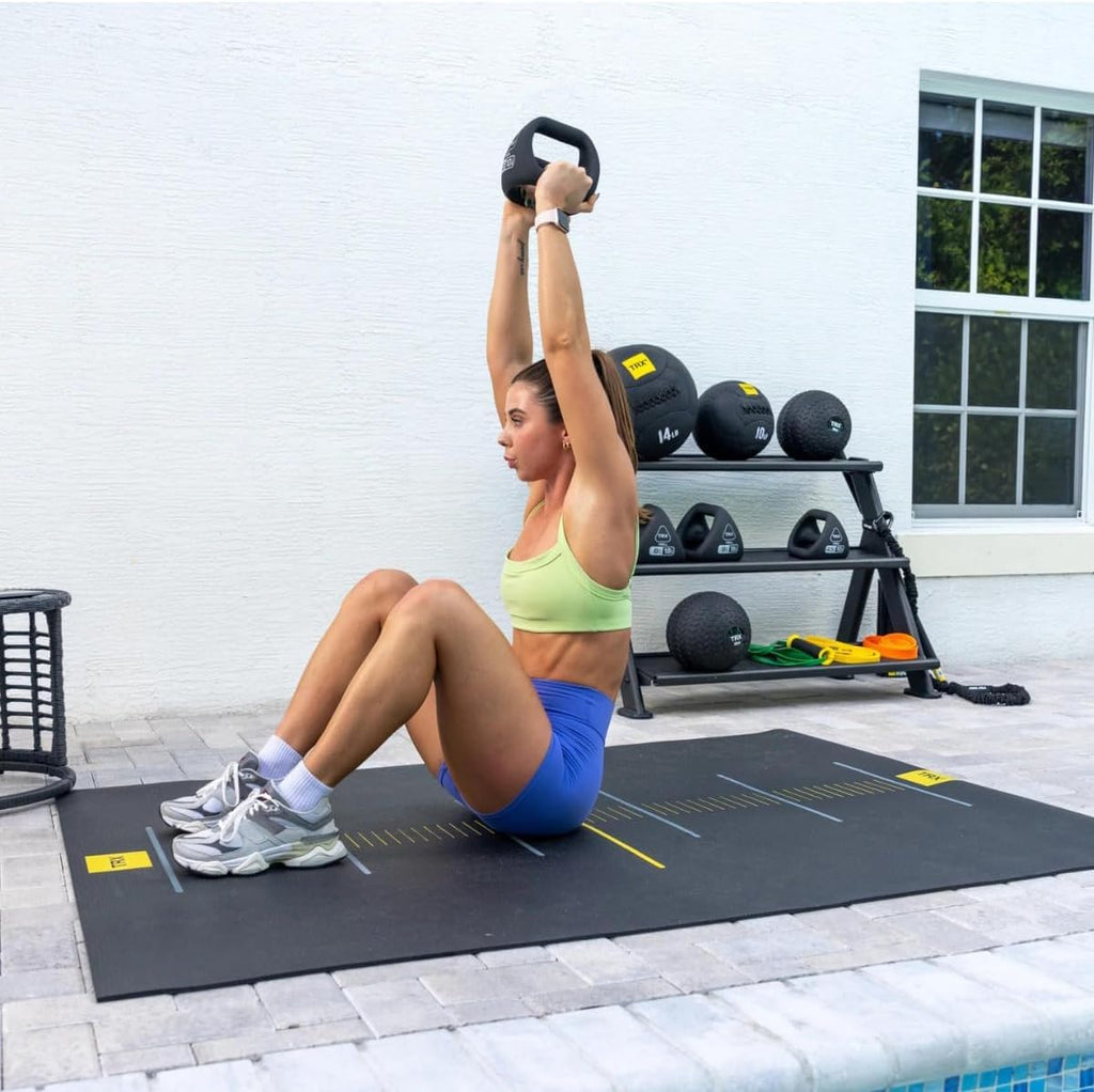 3-in-1 Dumbbell Kettlebell Push Up Stand Set, 18-Piece