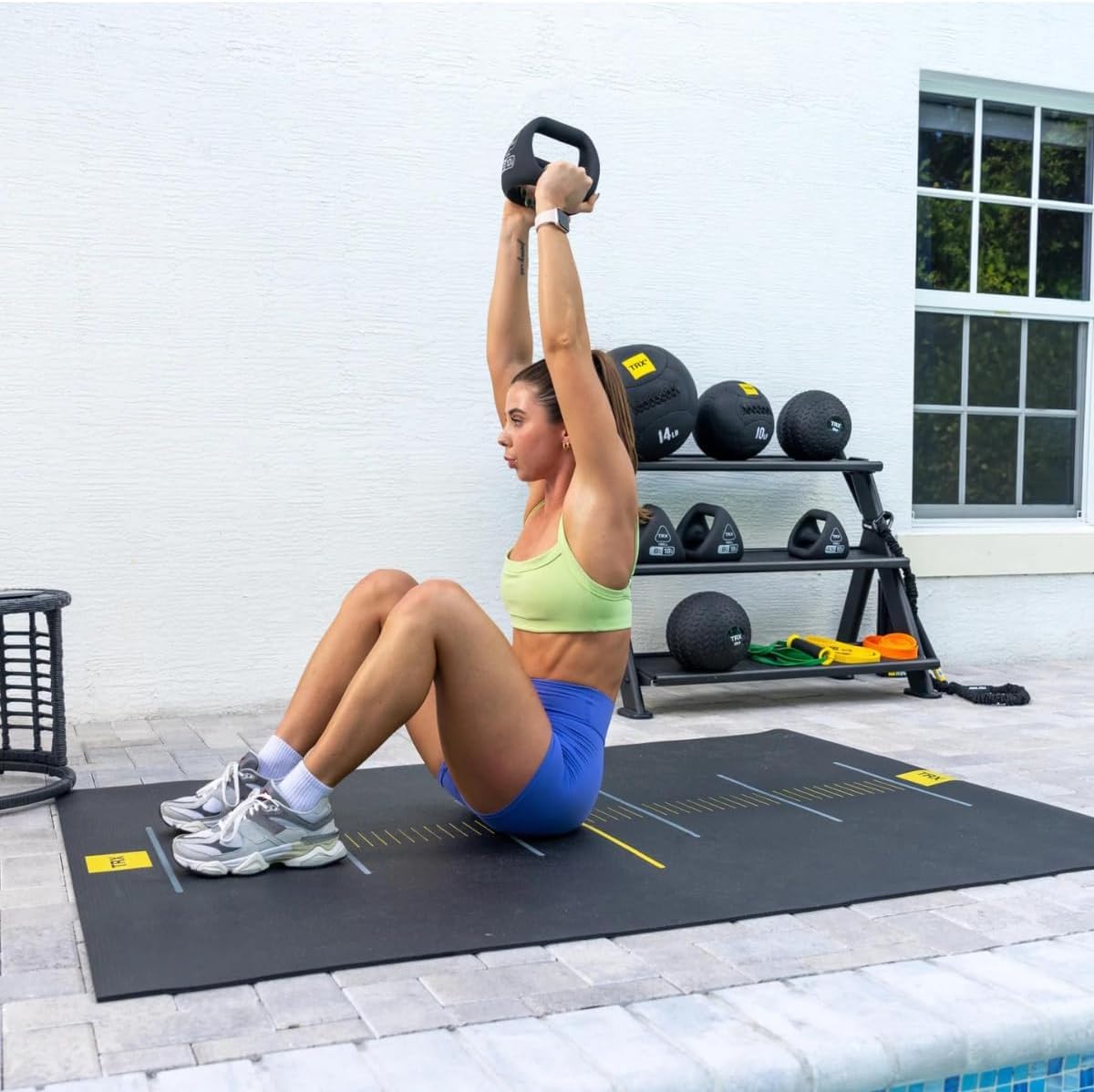 3-in-1 Dumbbell Kettlebell Push Up Stand Set, 18-Piece
