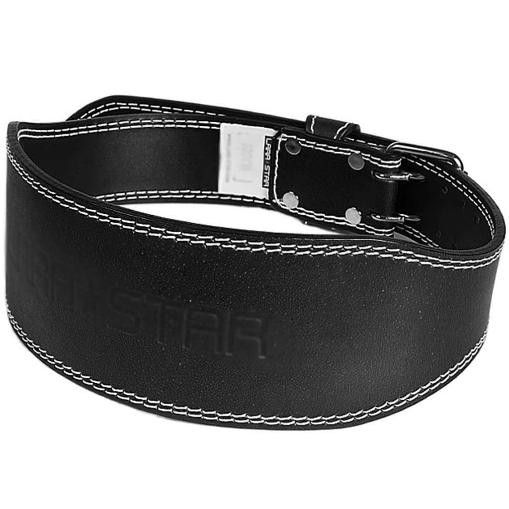 Leather Weightlifting Belt for Back and Lumbar Support