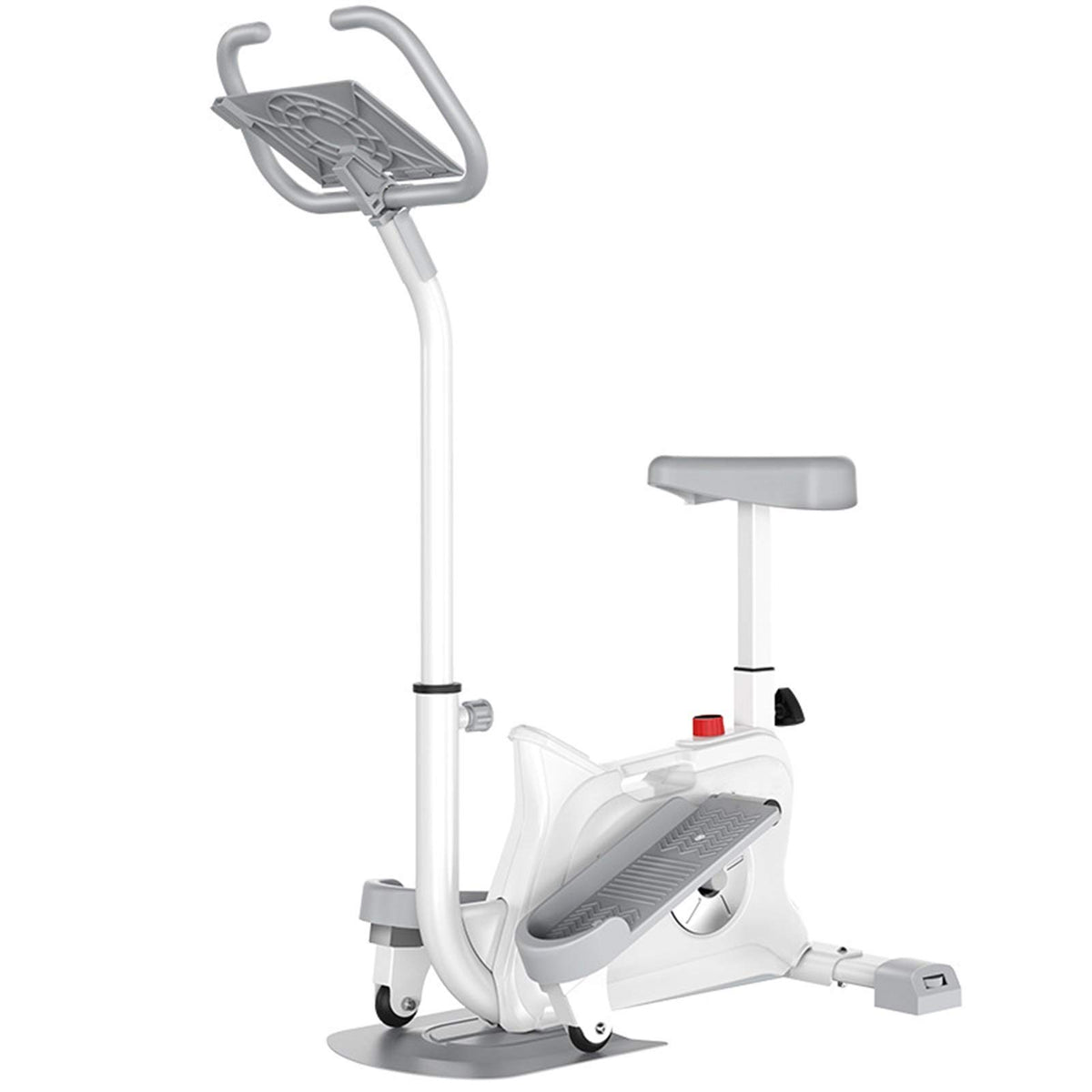Magnetic Elliptical Trainer with Stepless Resistance Flywheel