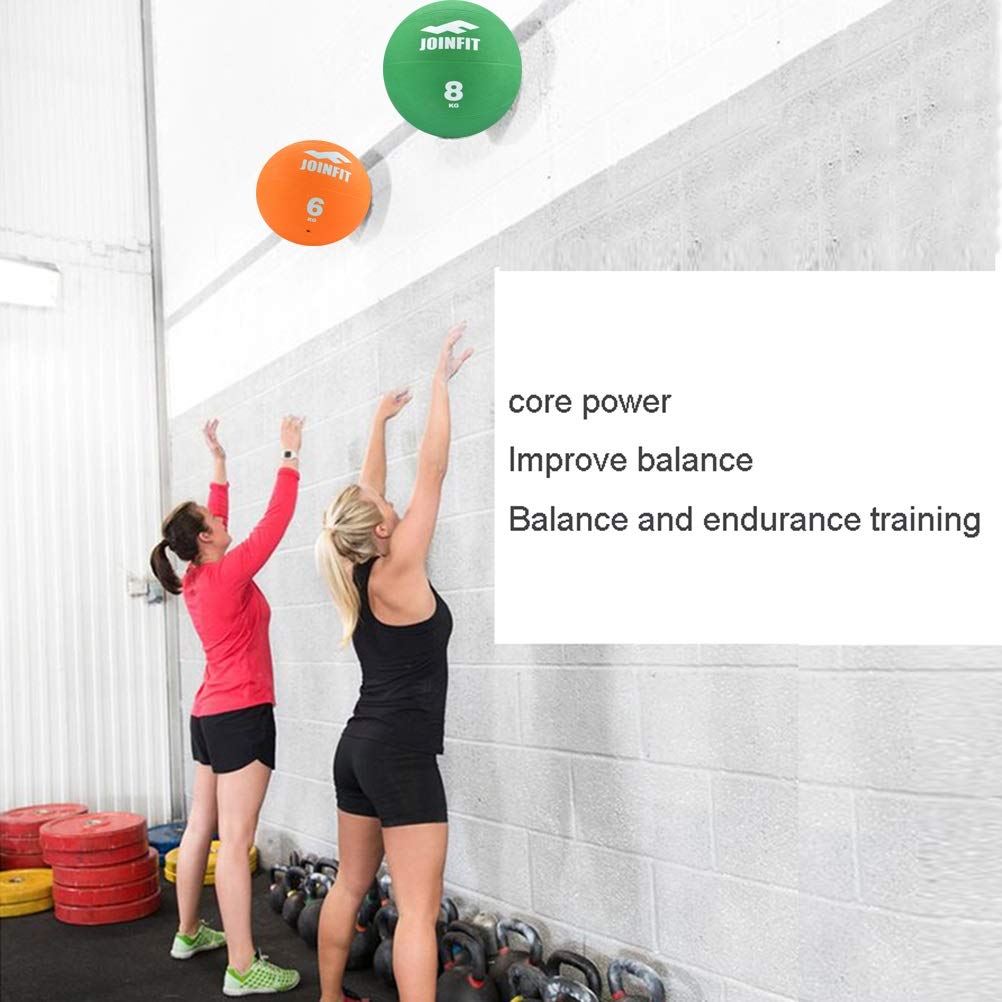 Hollow Rubber Medicine Ball for Strength Training 9kg