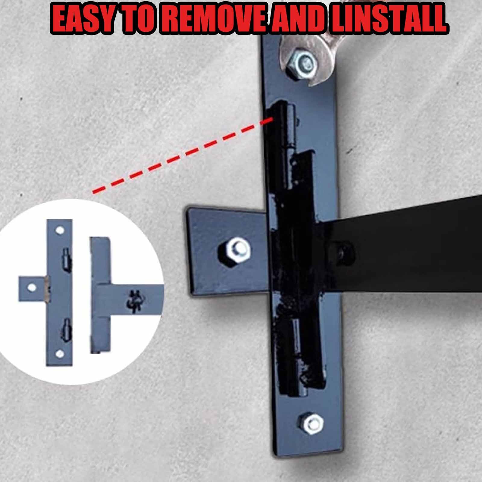 Wall-Mounted Reflex Boxing Bar with Dual Punching Balls