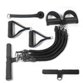 4-Tube Resistance Band Pedal Exerciser for Home Workout