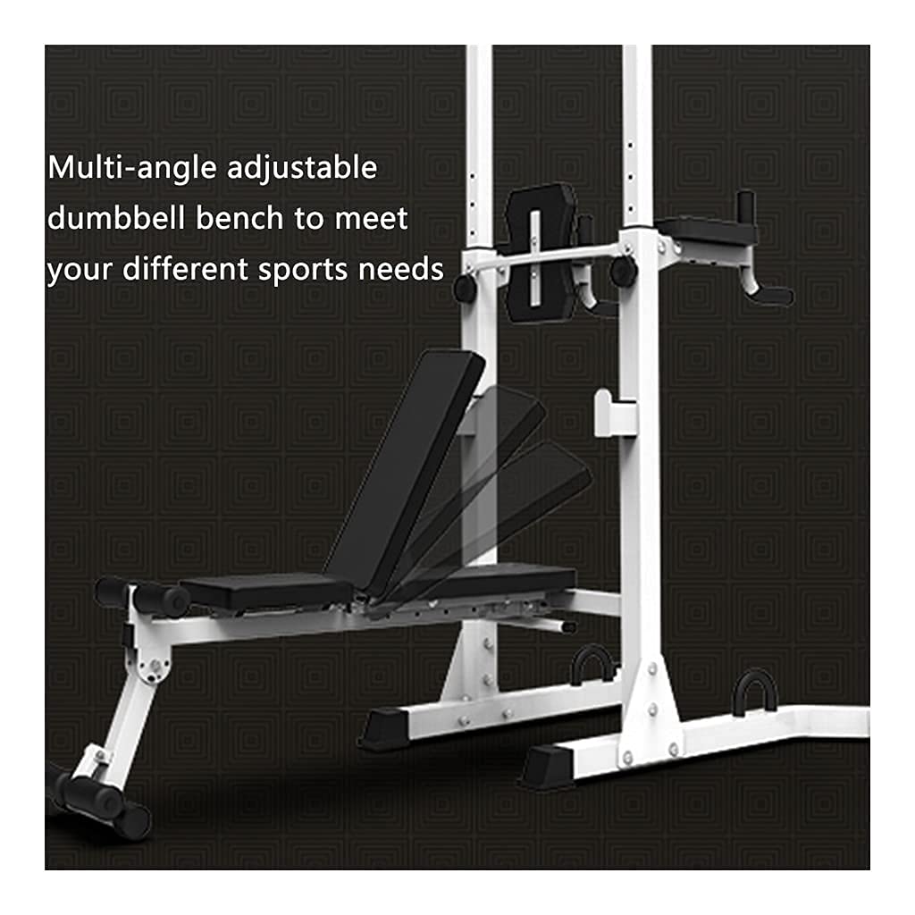 Multi-Function Home Gym Power Tower with Weight Bench