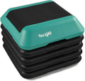 Adjustable Aerobic Step Platform with Stackable Risers