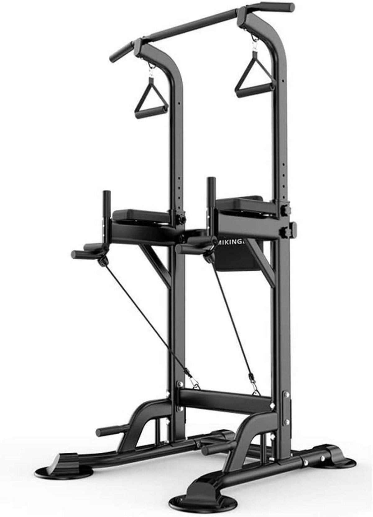 Multi-Function Power Tower with Pull Up Bar and Squat Rack