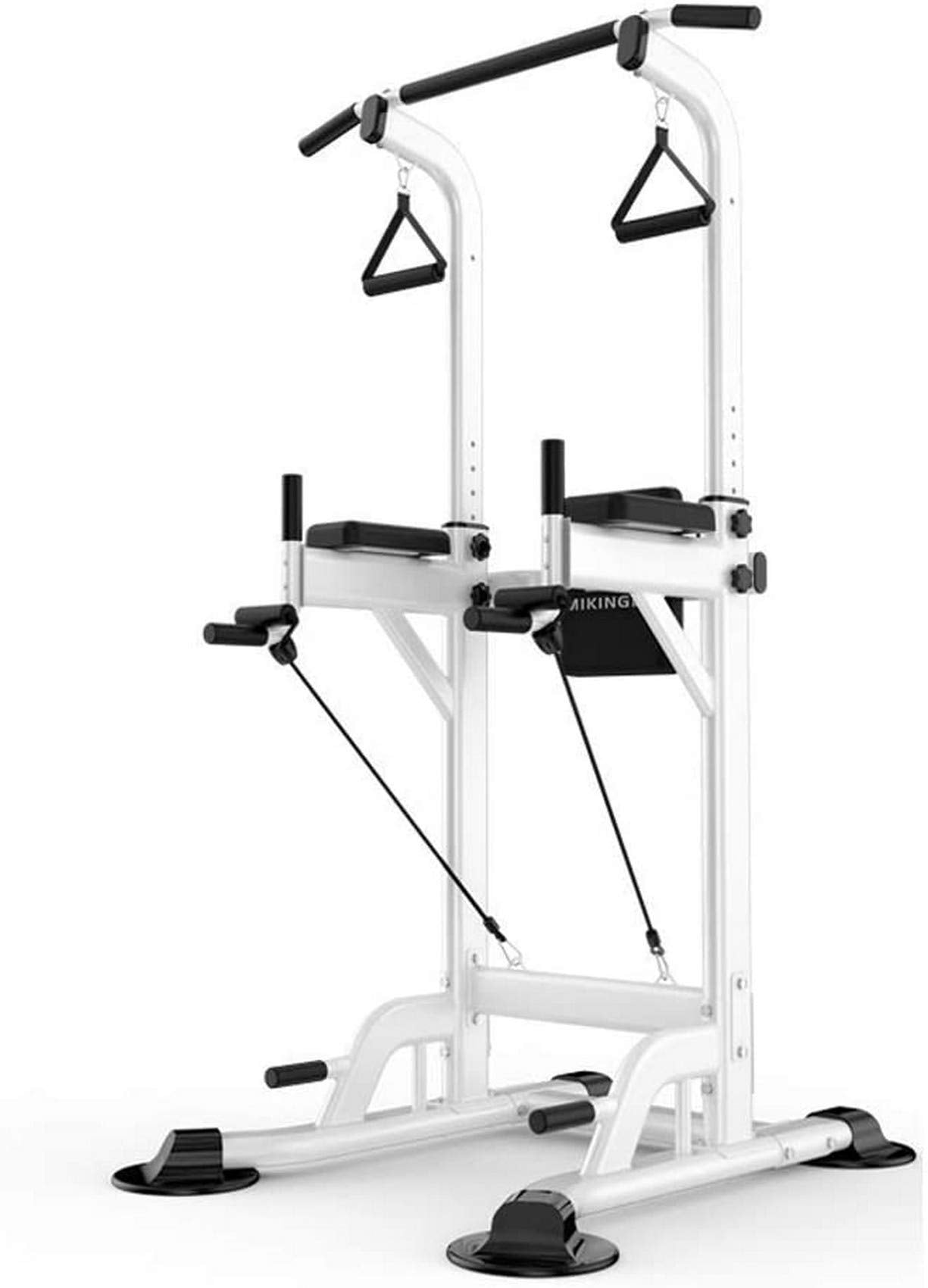 Multi-Function Power Tower with Pull Up Bar and Squat Rack