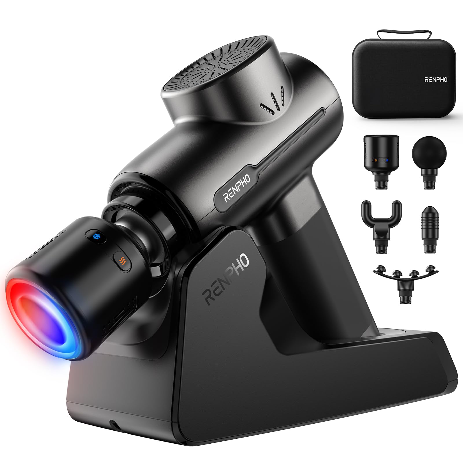 Portable Deep Tissue Massage Gun with Carry Case