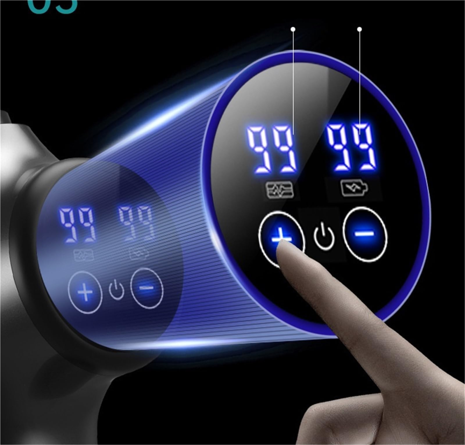 Handheld Deep Tissue Massage Gun for Muscle Recovery