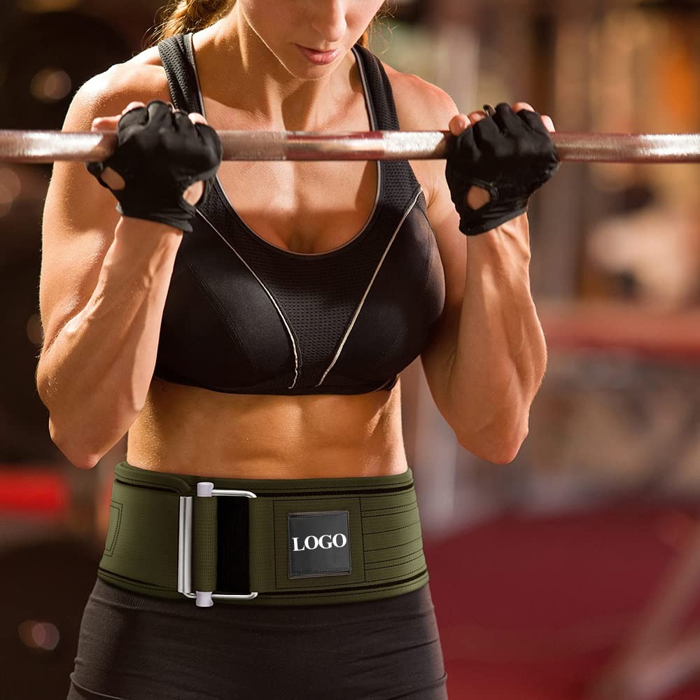 Quick Locking Weightlifting Belt for Squats and Deadlifts