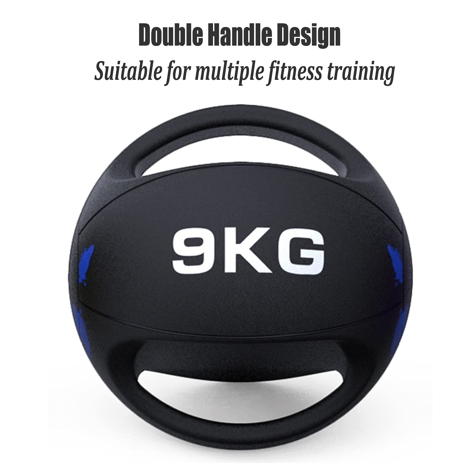 Dual Handle Medicine Ball for Core Strength Training 10kg