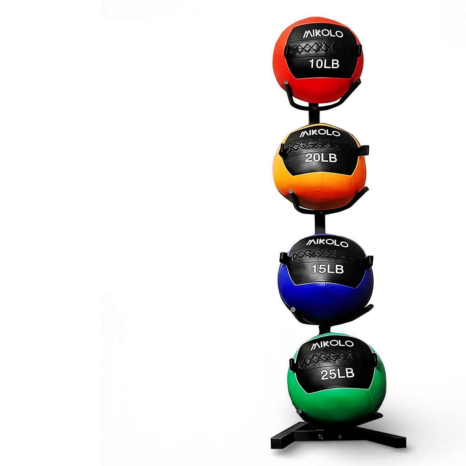Medicine Ball and Slam Ball Set for Strength Training 10-25lb