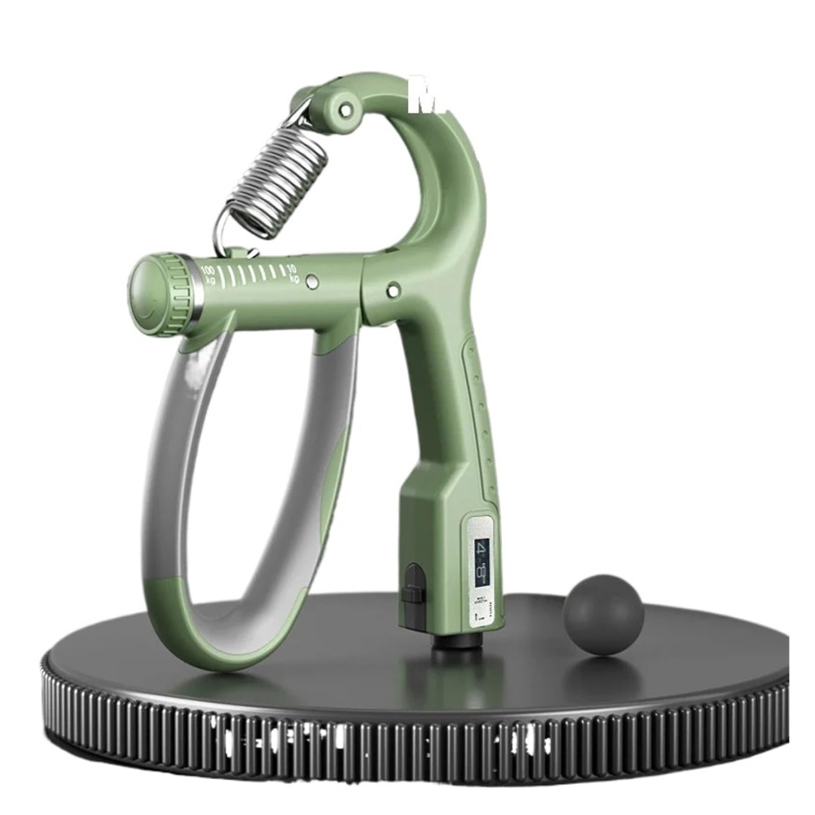 Adjustable Hand Grip Strength Trainer with Heavy-Duty Spring