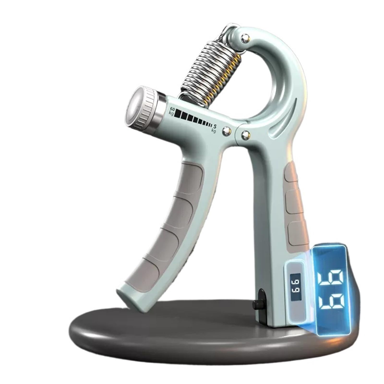 Adjustable Hand Grip Strength Trainer with Heavy-Duty Spring