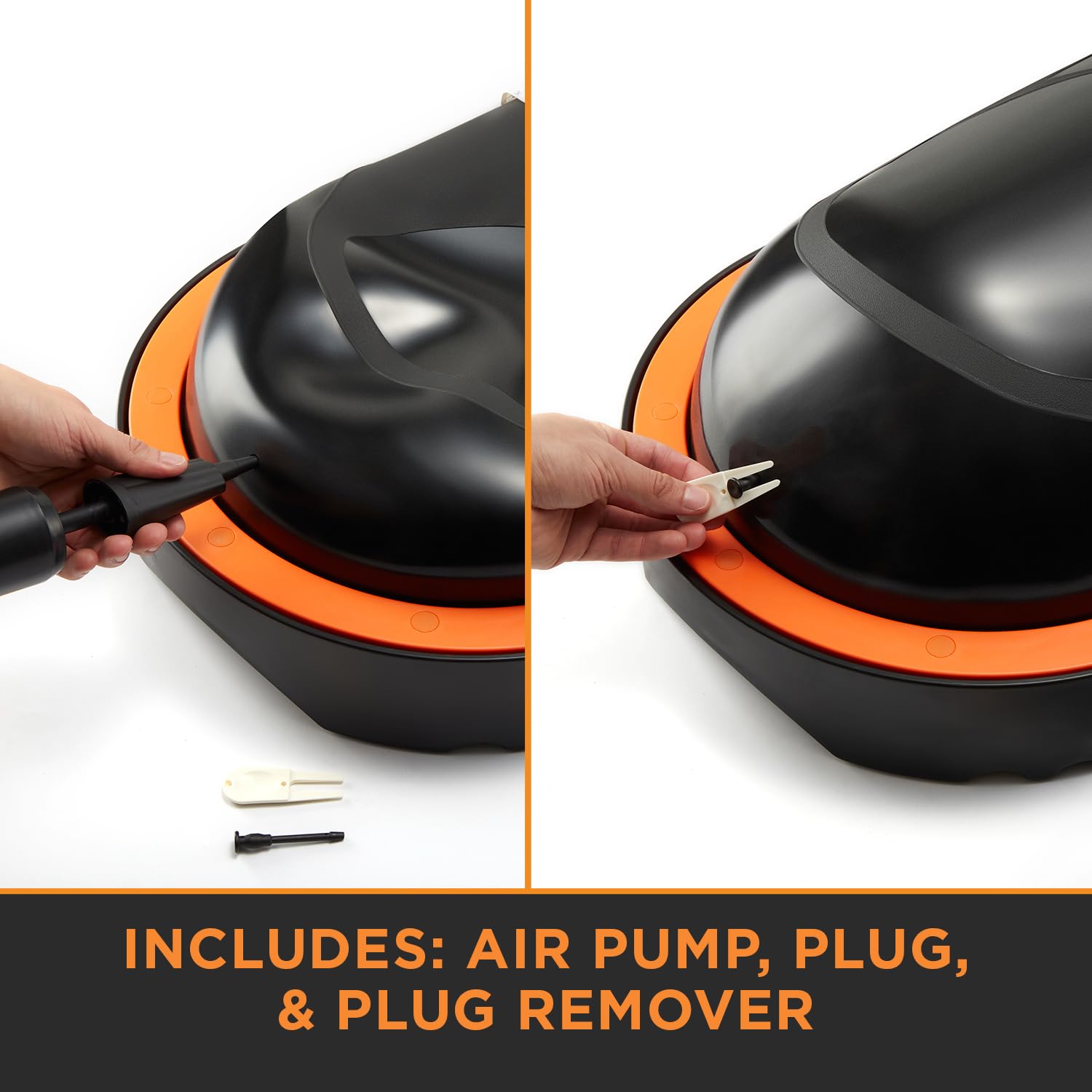 Inflatable Balance Trainer Platform for Core and Full Body Workouts