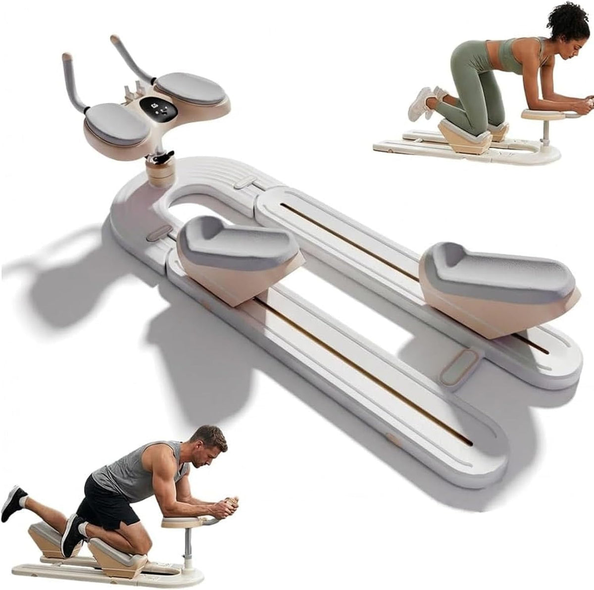 Leg and Back Stretching Machine with Digital Timer