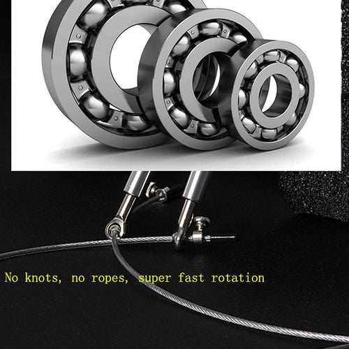 Adjustable Speed Jump Rope for Fitness and Training