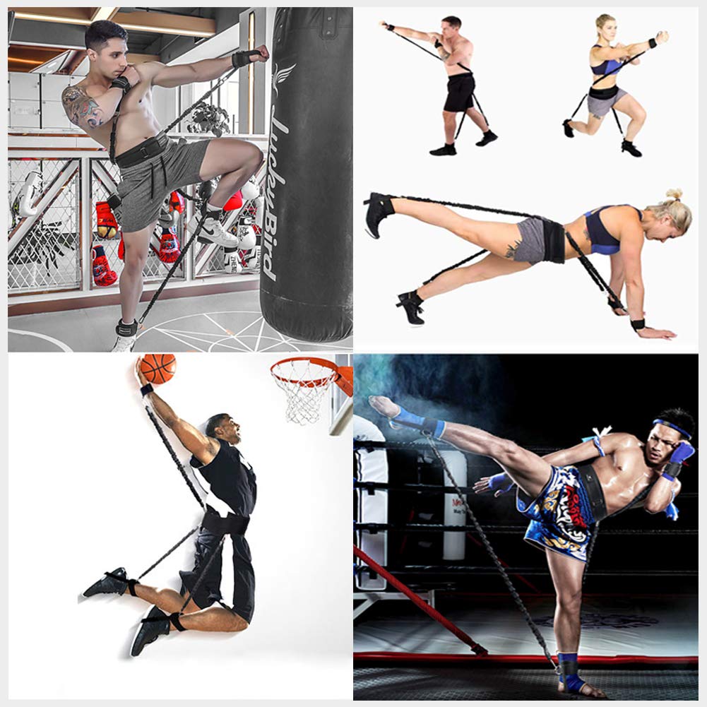 Boxing Resistance Band Training Set for Speed and Strength