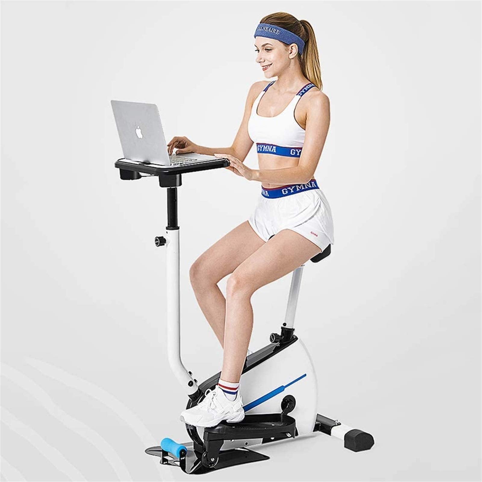 Magnetic Elliptical Trainer with Stepless Resistance and Tablet Holder