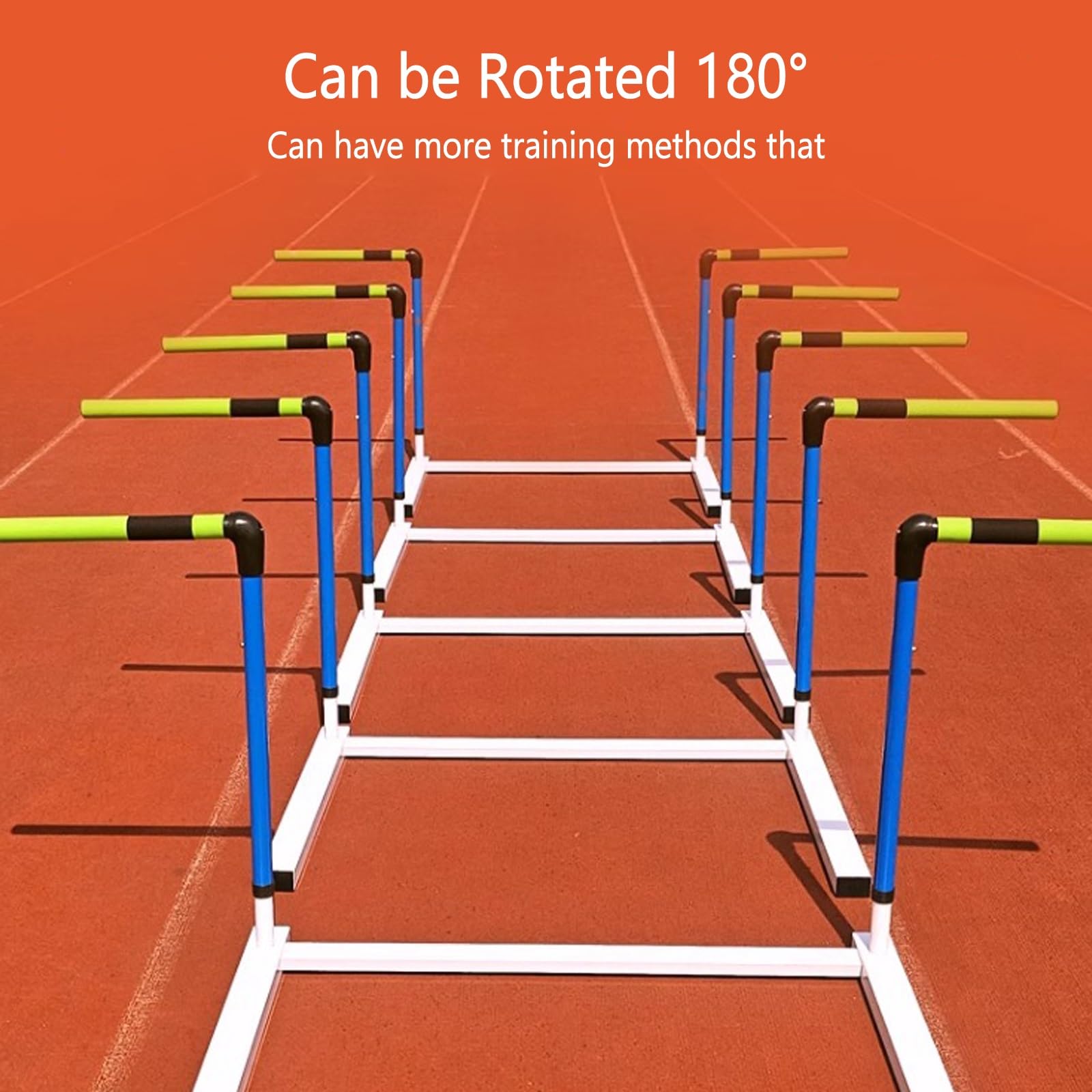 Adjustable Speed Training Hurdle Set for Agility Drills