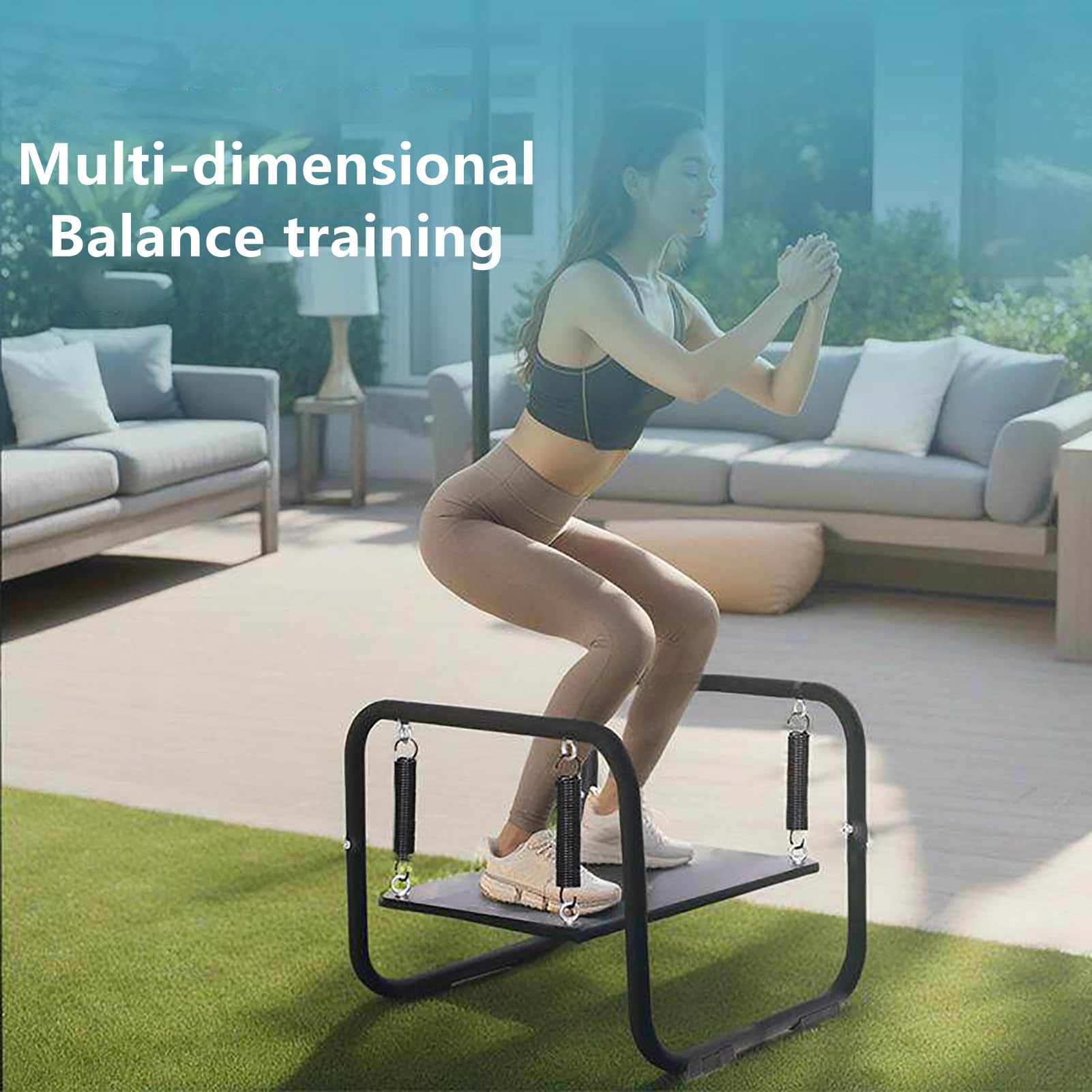 Spring Balance Trainer Board for Core Stability and Coordination