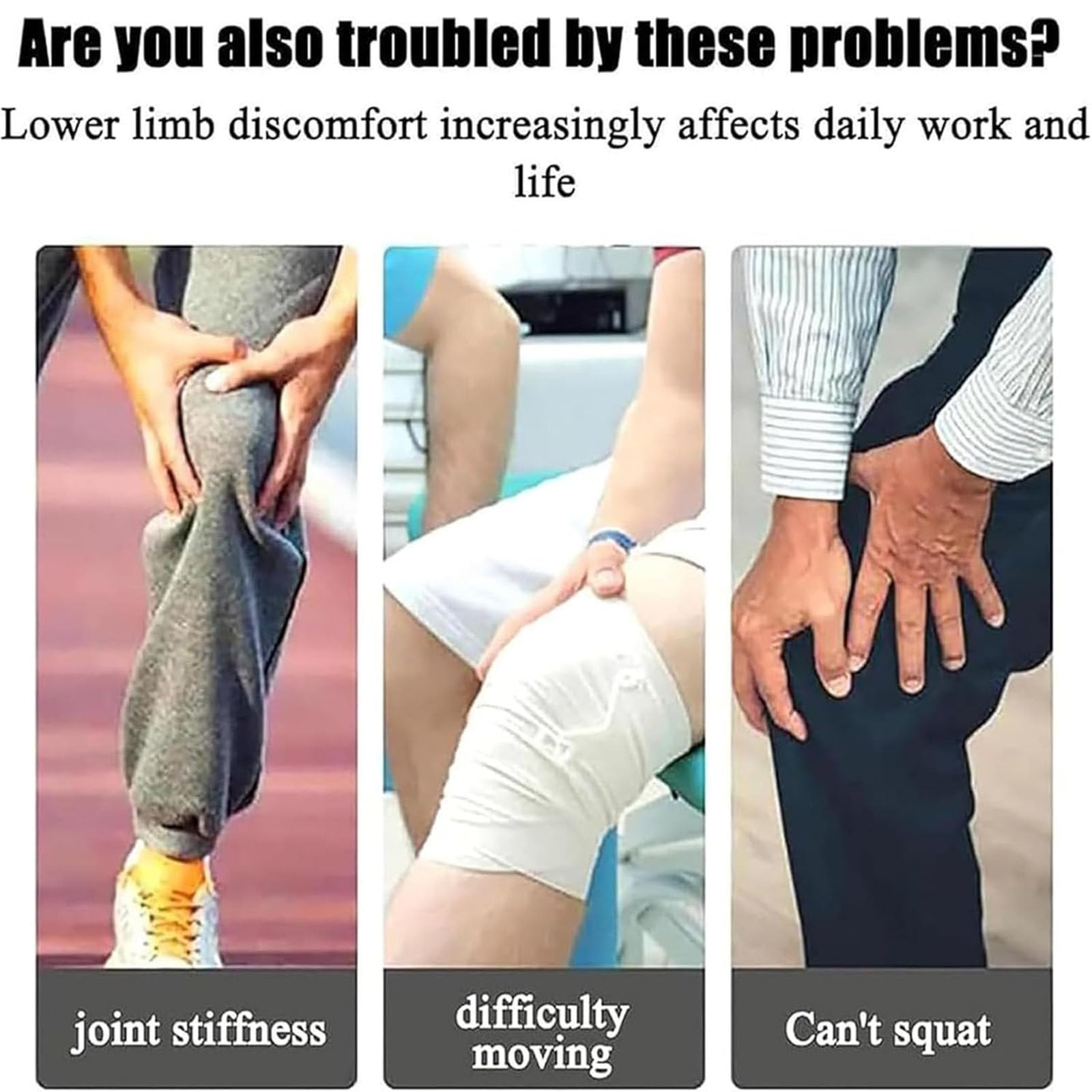Adjustable Knee and Leg Stretching Trainer for Rehabilitation