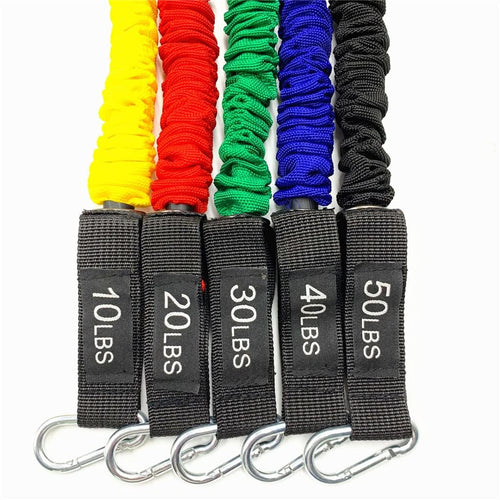 11-Piece Resistance Band Set for Strength Training, 150 lb