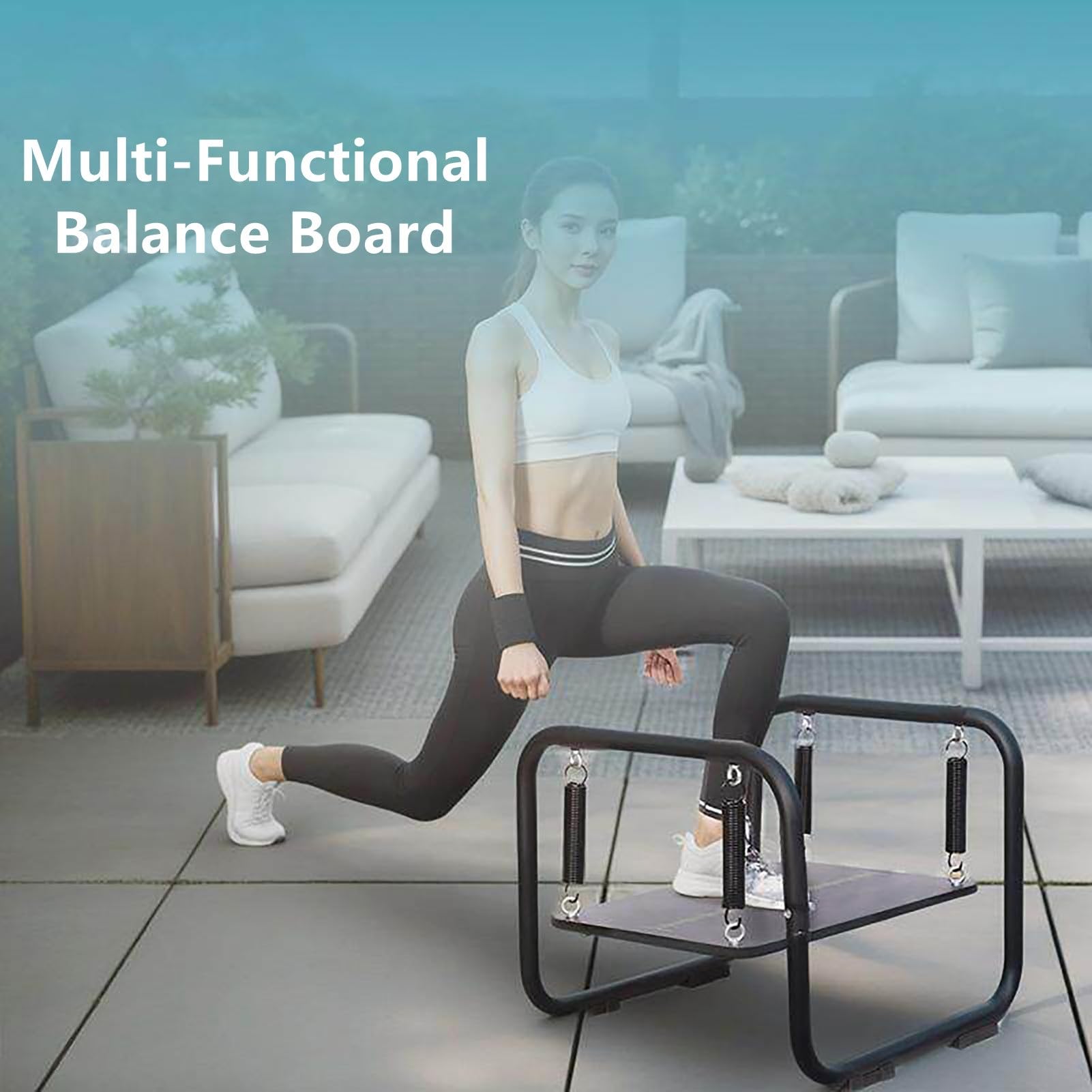 Spring Balance Trainer Board for Core Stability and Coordination