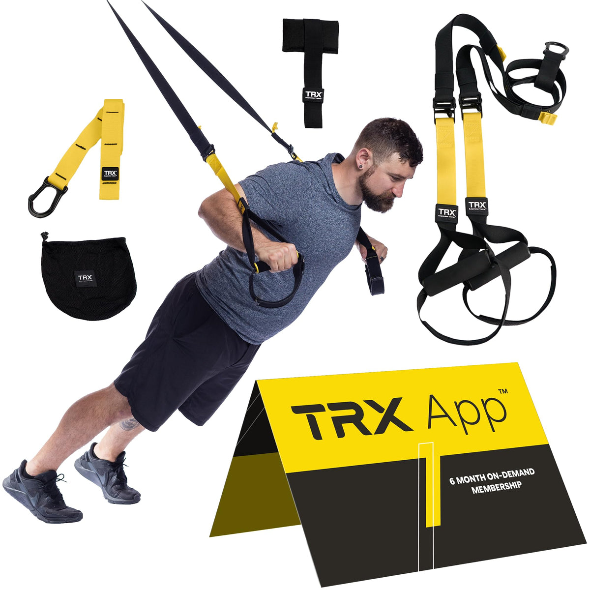 Suspension Training System with 6-Month Training Membership