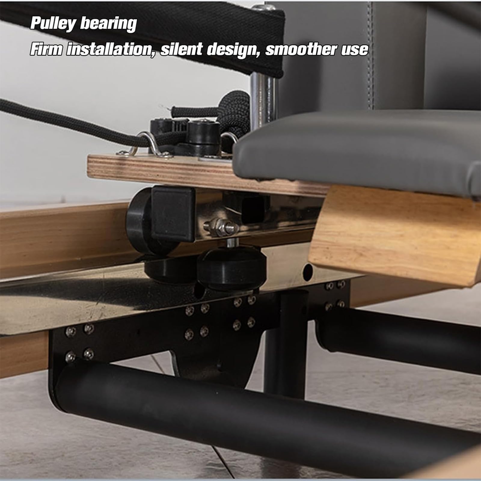 Foldable Pilates Reformer Machine with Adjustable Core Bed