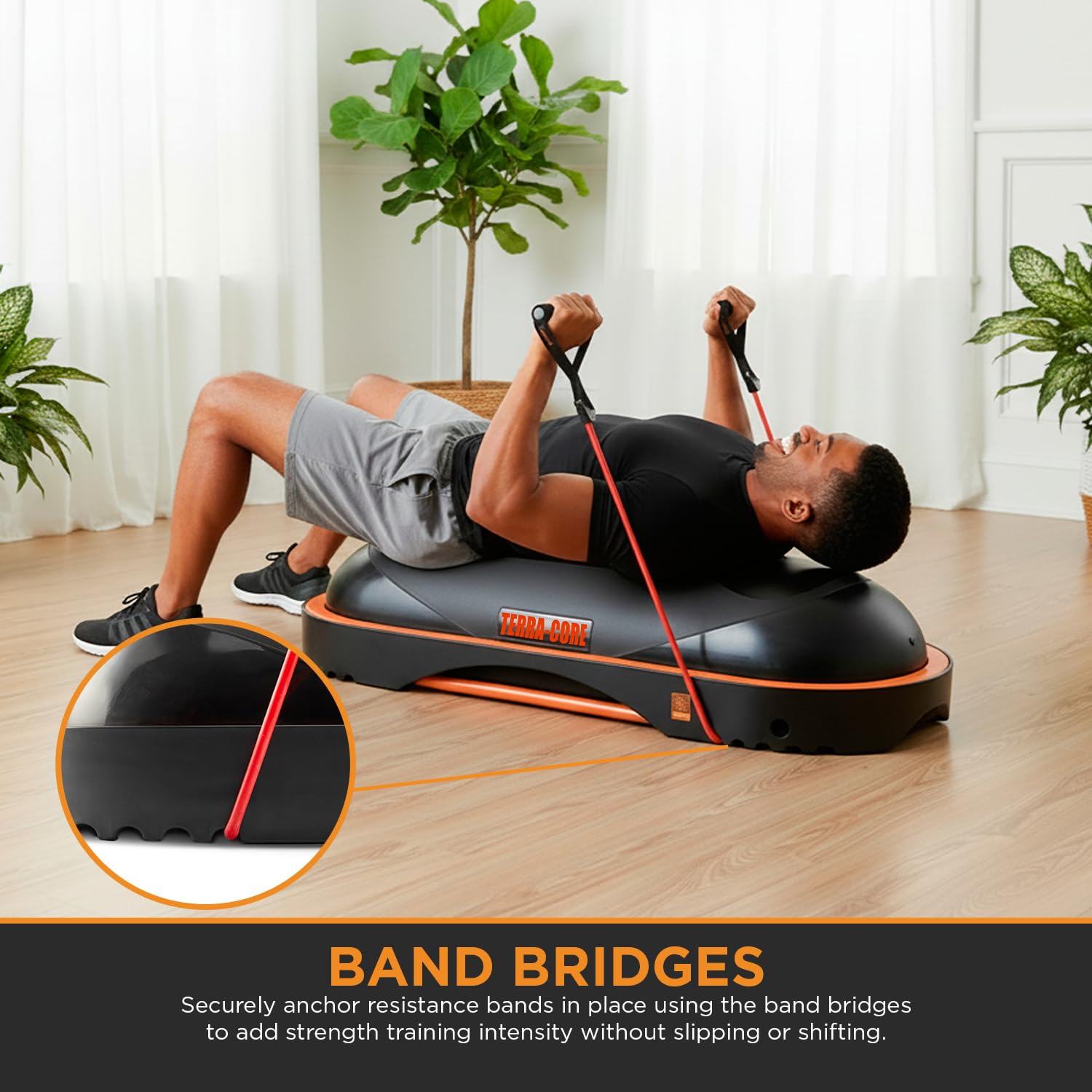 Inflatable Balance Trainer Platform for Core and Full Body Workouts
