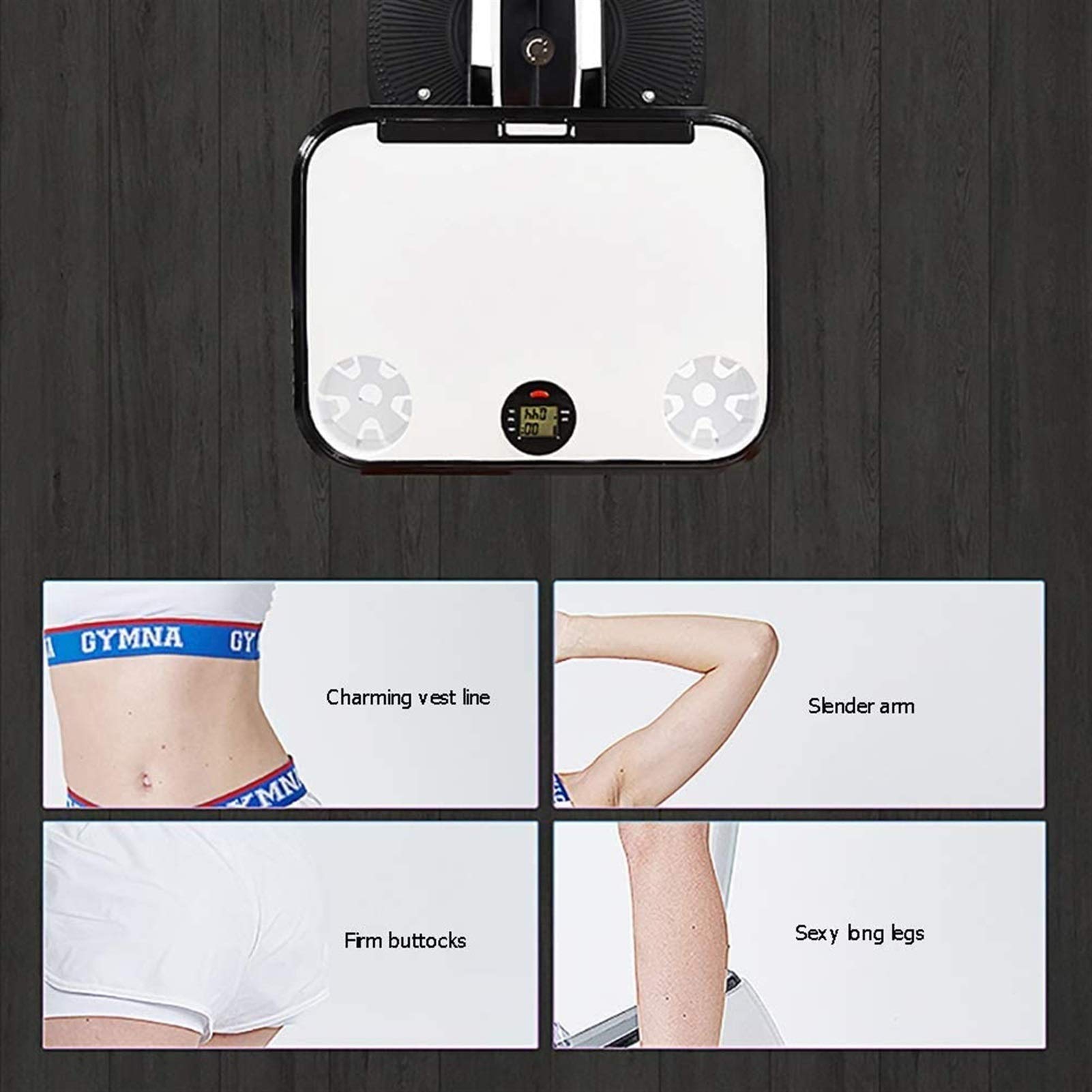 Magnetic Elliptical Trainer with Stepless Resistance and Tablet Holder