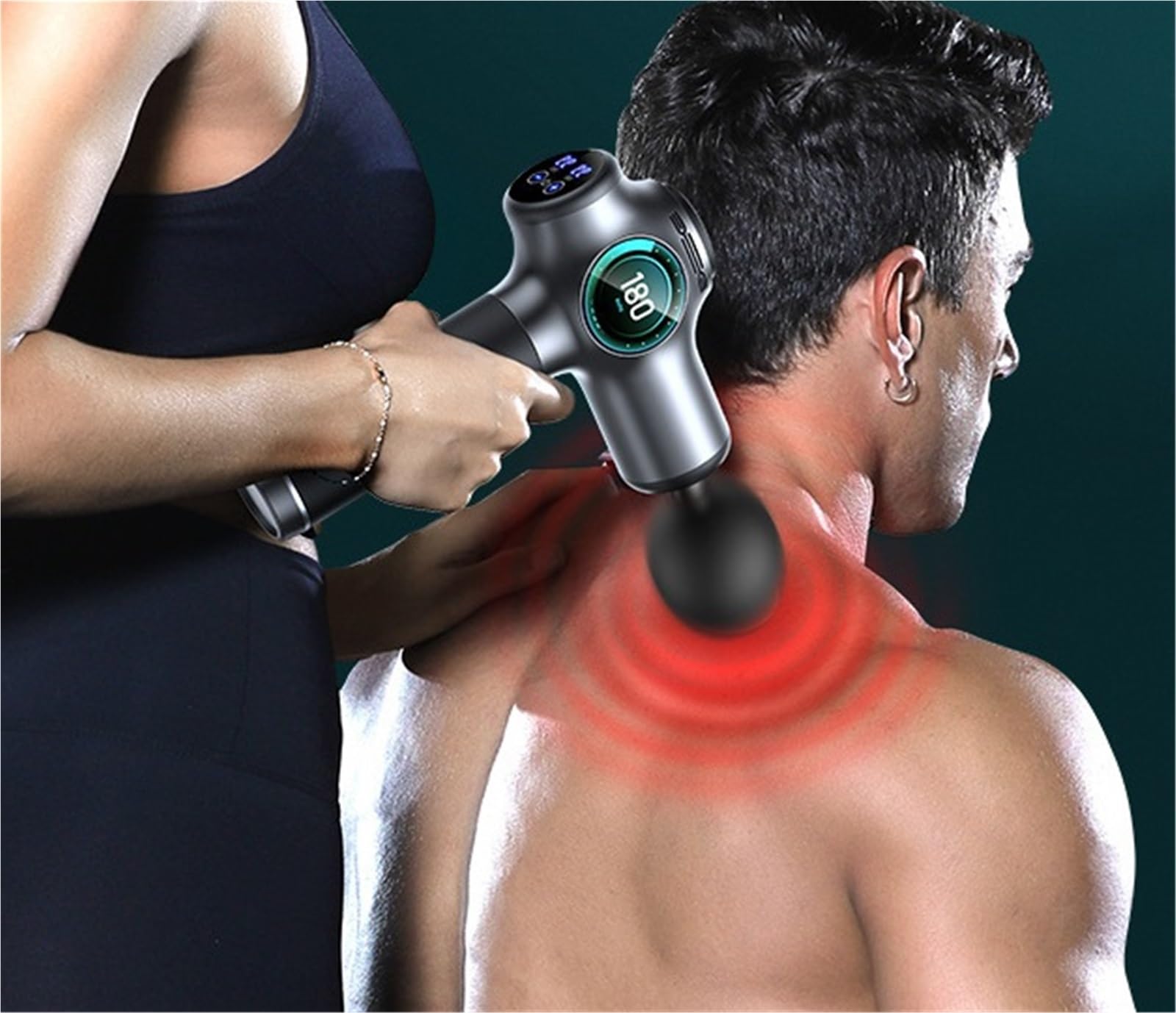 Handheld Deep Tissue Massage Gun for Muscle Recovery