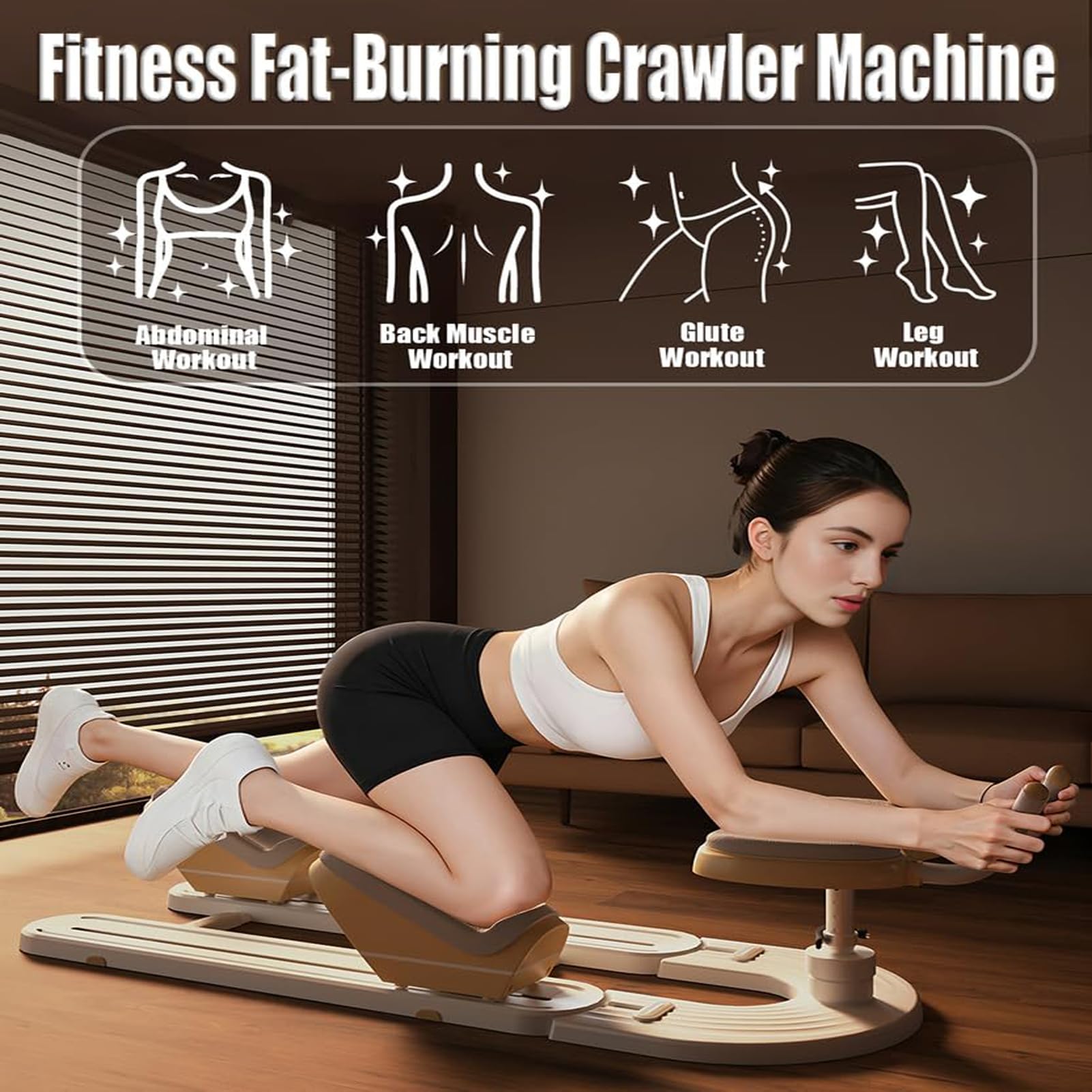 Leg and Back Stretching Machine with Digital Timer