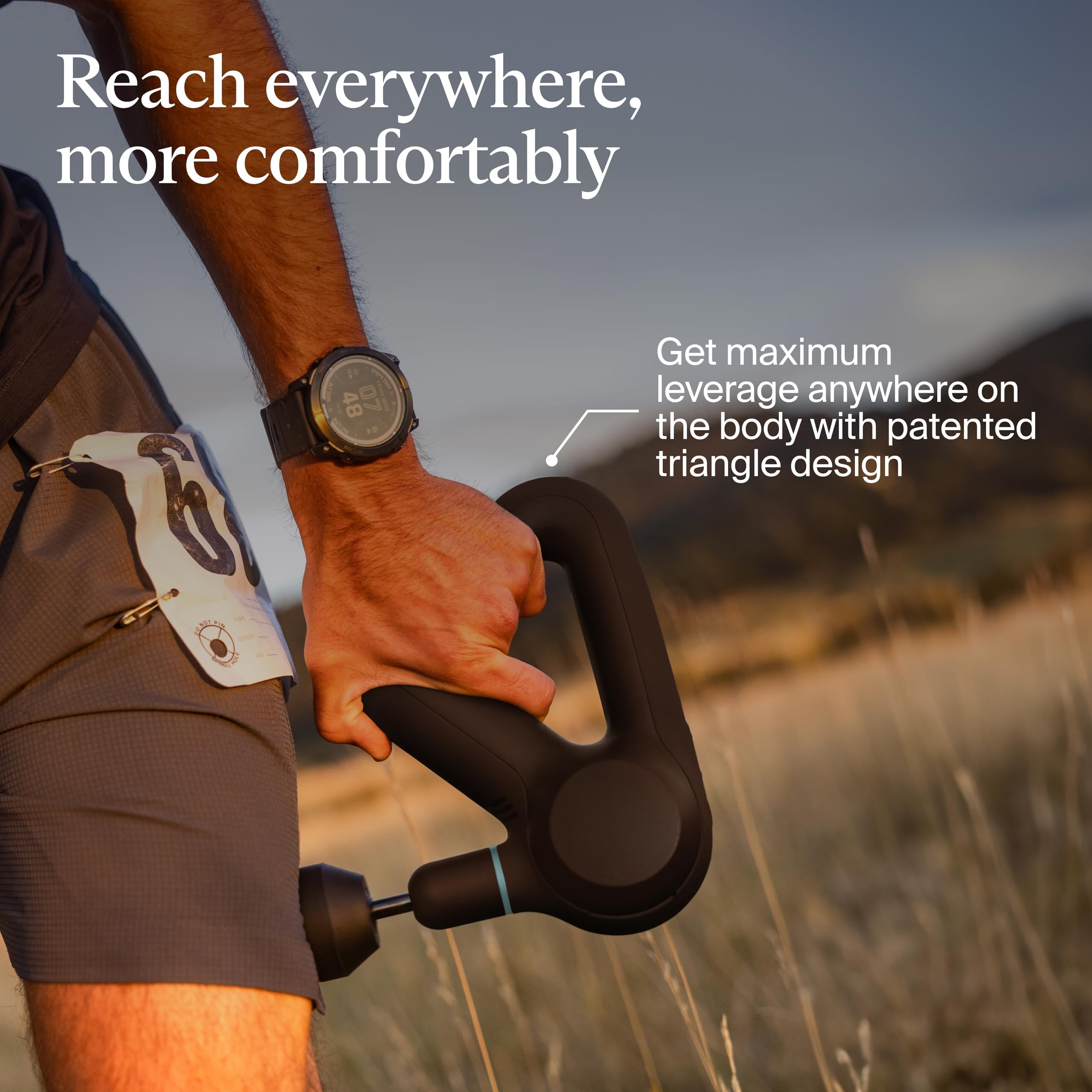 Deep Tissue Percussion Massage Gun with Bluetooth Control