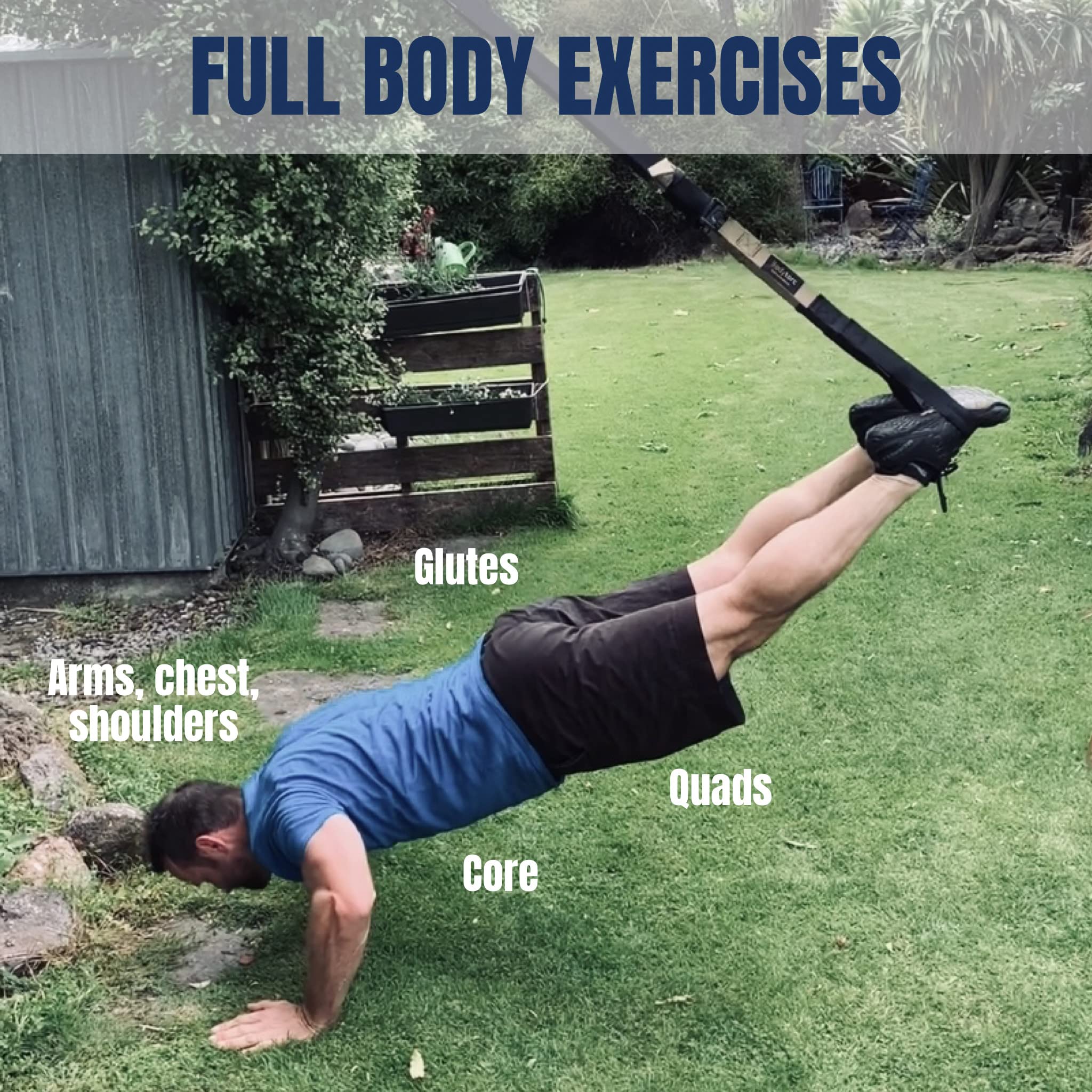 Bodytorc Trainer and Integrated Handles and Extra Wide Handles
