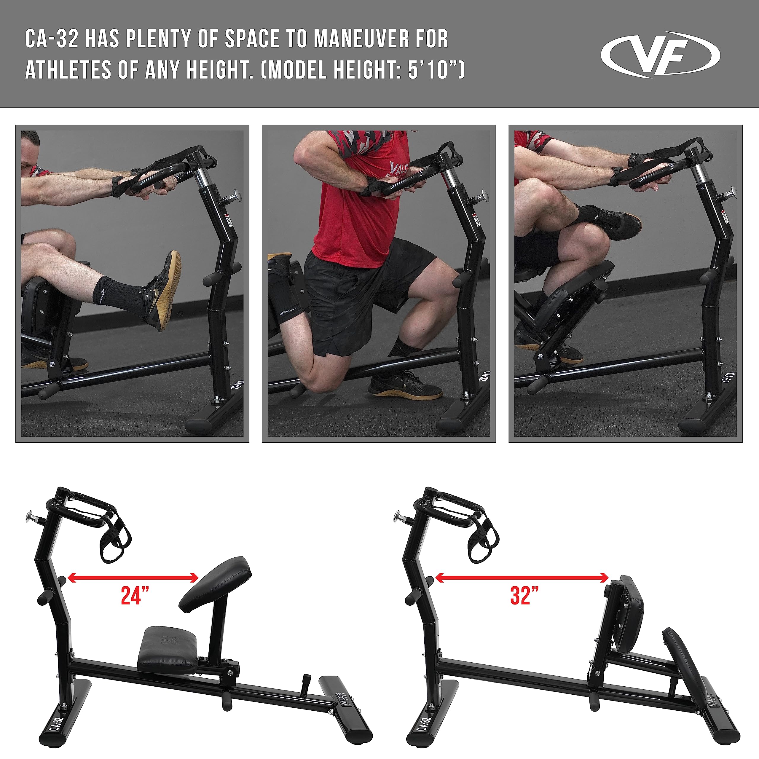 Back and Leg Stretching Machine for Home Gym with Straps