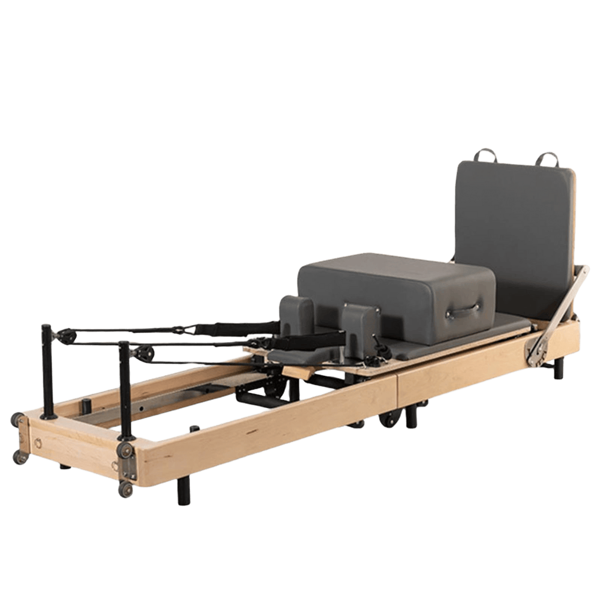 Foldable Pilates Reformer Machine with Adjustable Core Bed